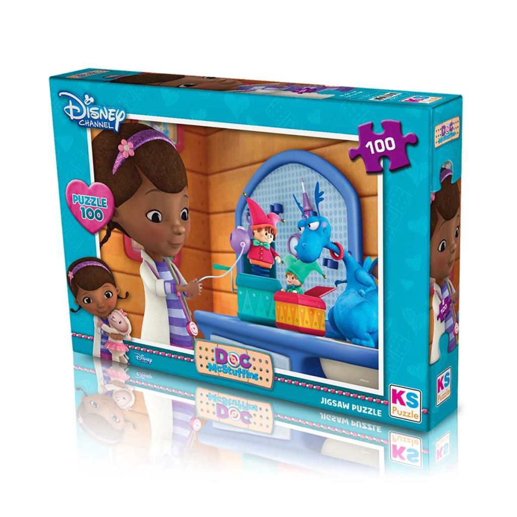 Doc McStuffins 100 Parça Puzzle