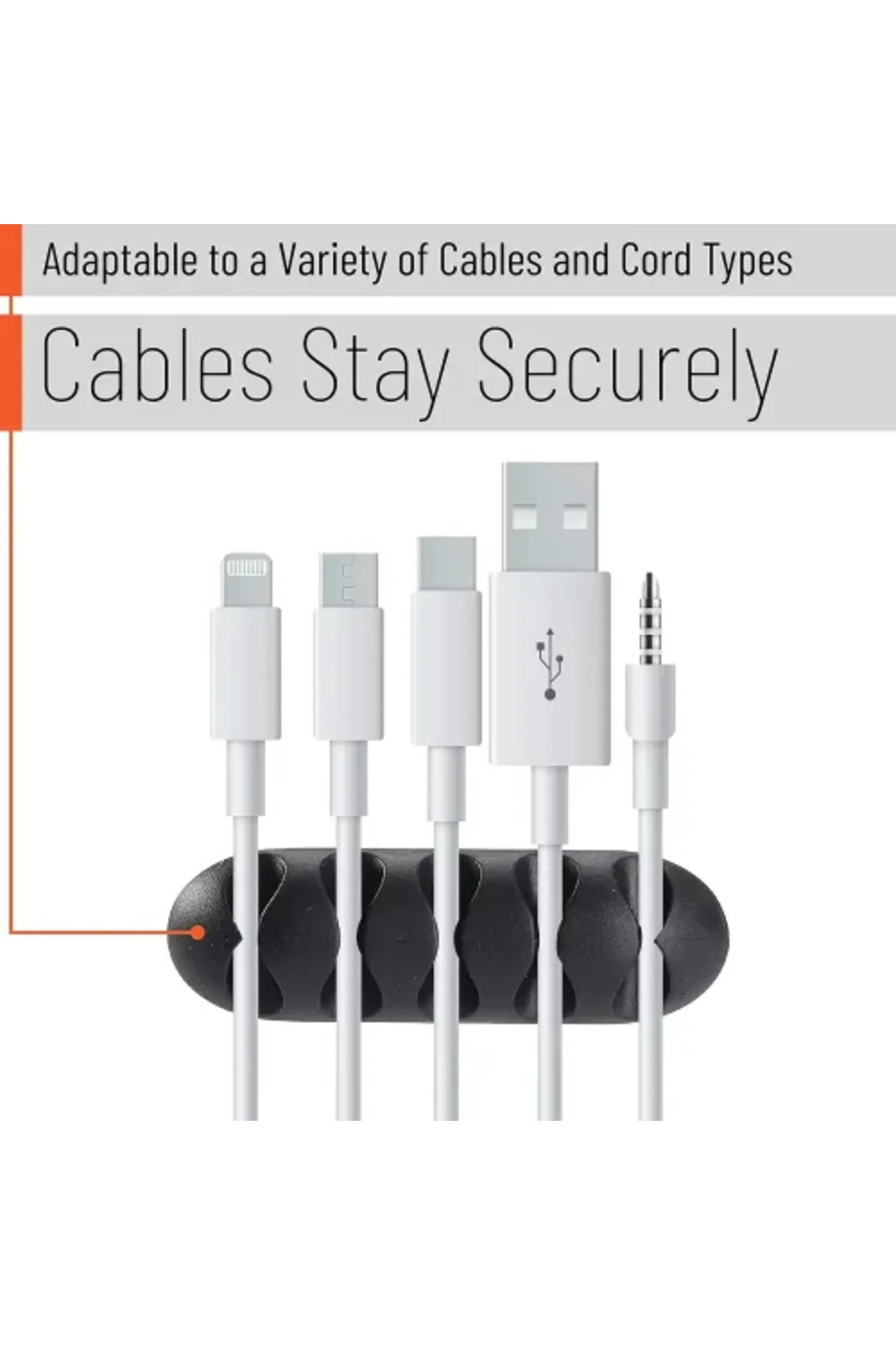 Dodes Yapışkanlı Kablo Sabitleyici Düzenleyici 16'lı Paket