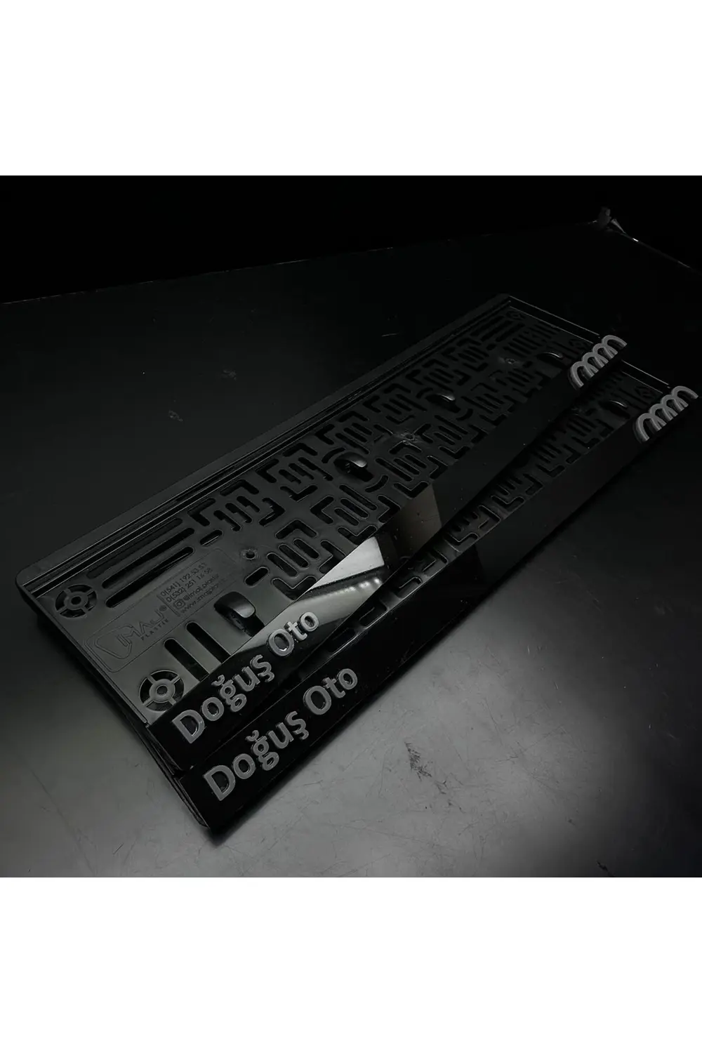 DODOPLEKSİ 3D YENİ AUDİ LOGO TAKMATİK PLEKSİ PLAKALIK