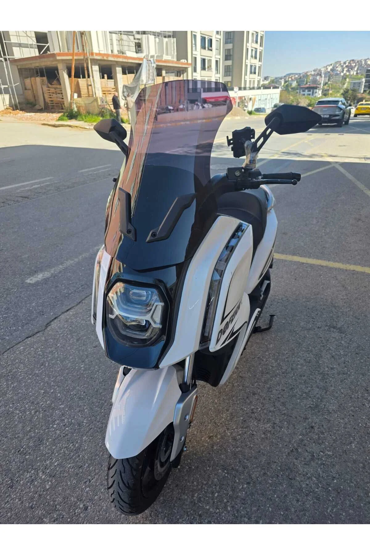 Dofern JDF 250 T Ön Cam 2024-2026 Model 60cm Siyah Renkli 4mm UZU