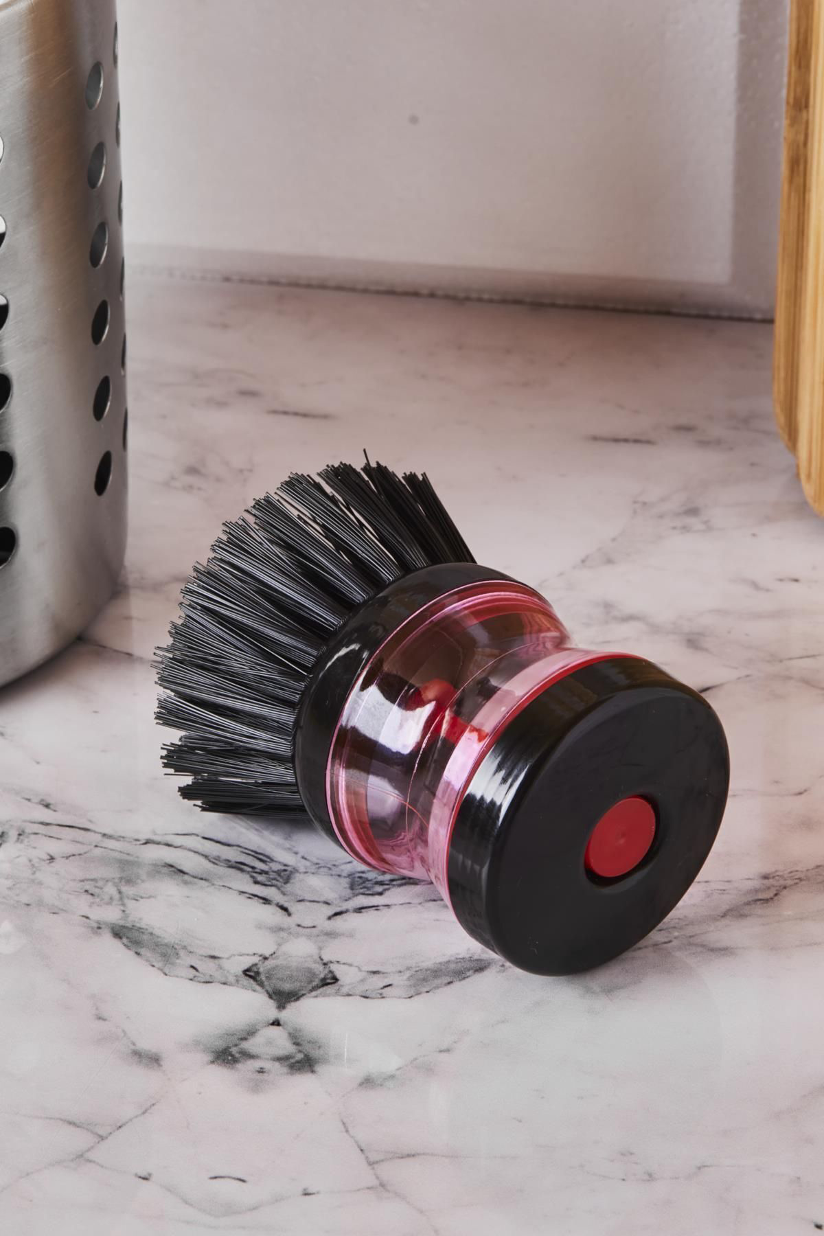 Doffy Deterjan Hazneli Yeni Nesil Bulaşık Fırçası Pembe