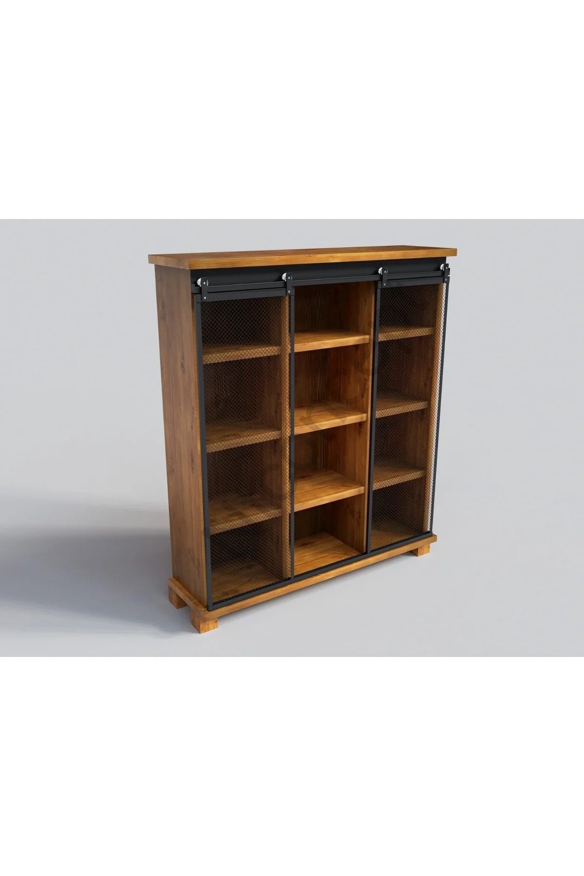 Doğal Ağaç Ofis Kitaplık 120 cm-h180 cm-41 cm Doğal Ağaç Ofis Kitaplık 120 cm-h180 cm-41 cm