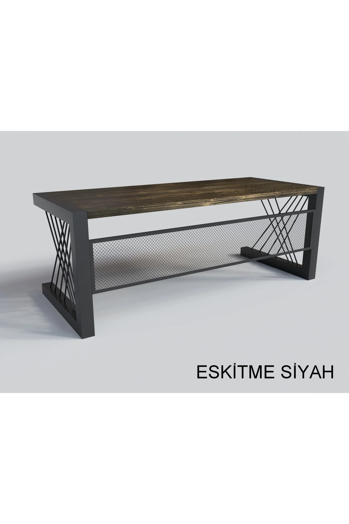 Doğal Ahşap Ofis ve Çalışma Masası-85cm-180cm