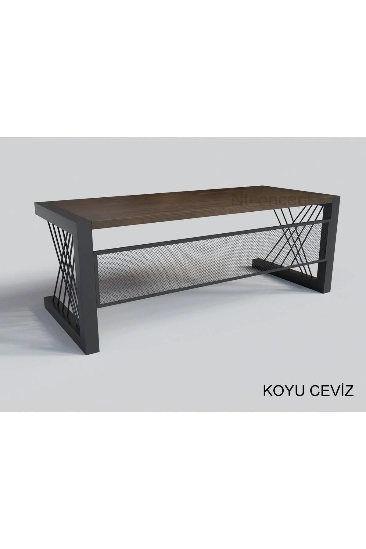 Doğal Ahşap Ofis ve Çalışma Masası-85cm-180cm