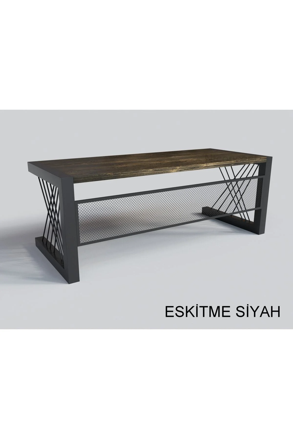 Doğal Ahşap Ofis ve Çalışma Masası-85cm-180cm