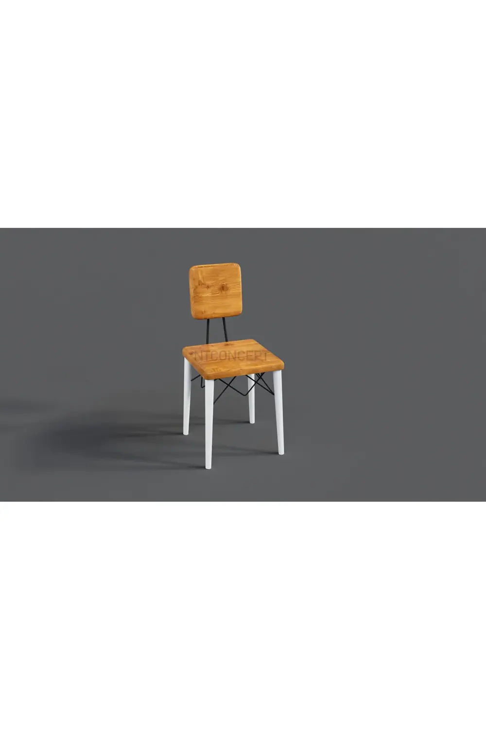 Doğal Ahşap Sandalyeli Masa Takımı(85cm-210cm Masa+6 Sandalye)