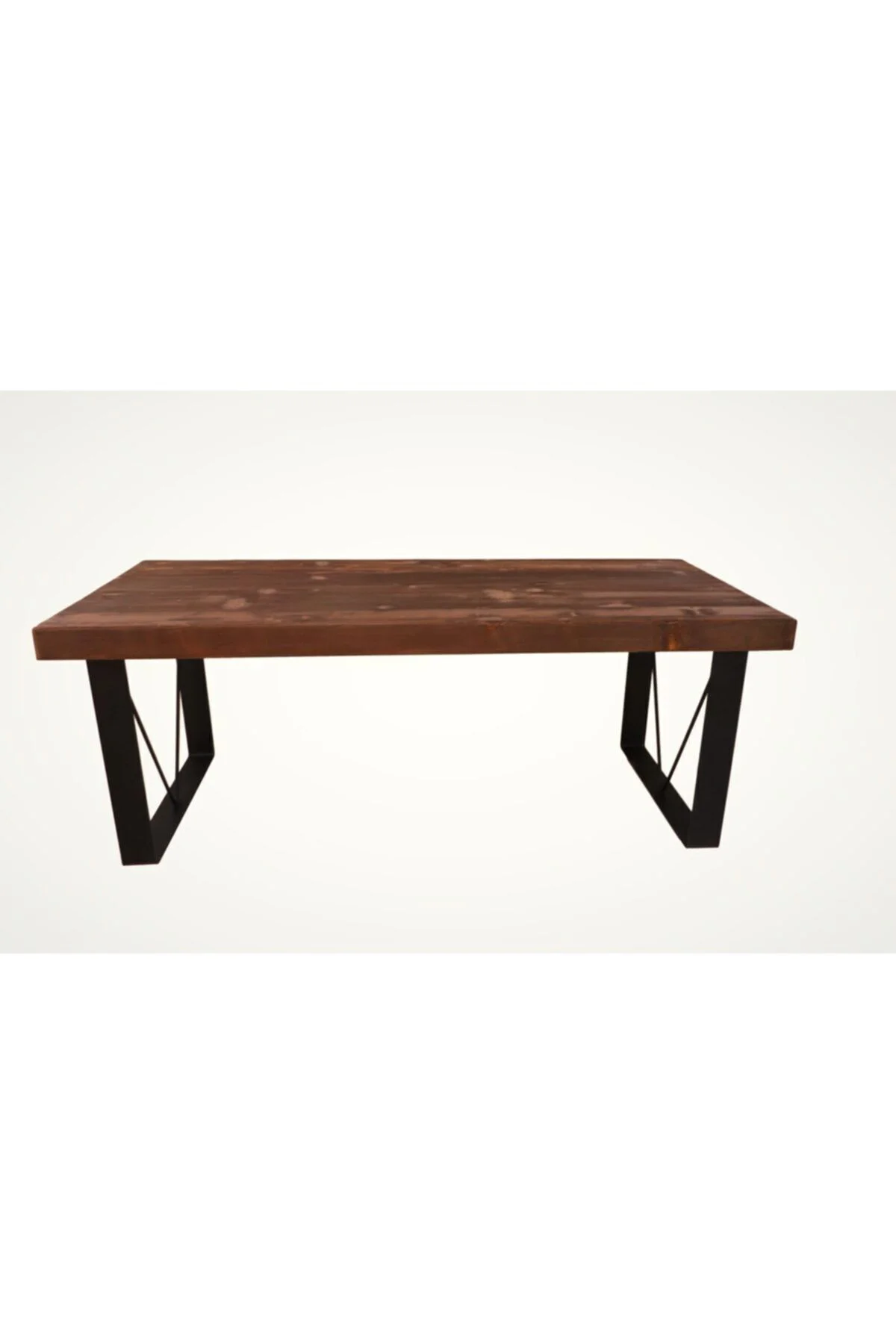 Ntconcept Doğal Ahşap Yemek Ve Toplantı Masası(100cm-220cm-ebat Seçenekli)