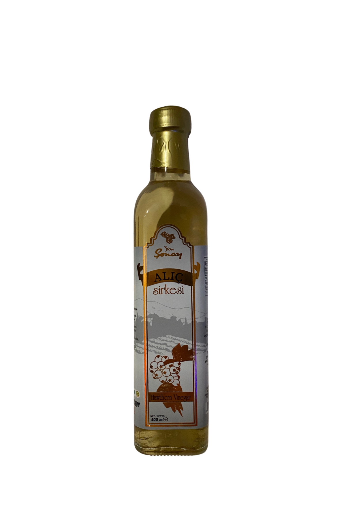 Doğal Alıç Sirkesi 500 ml.