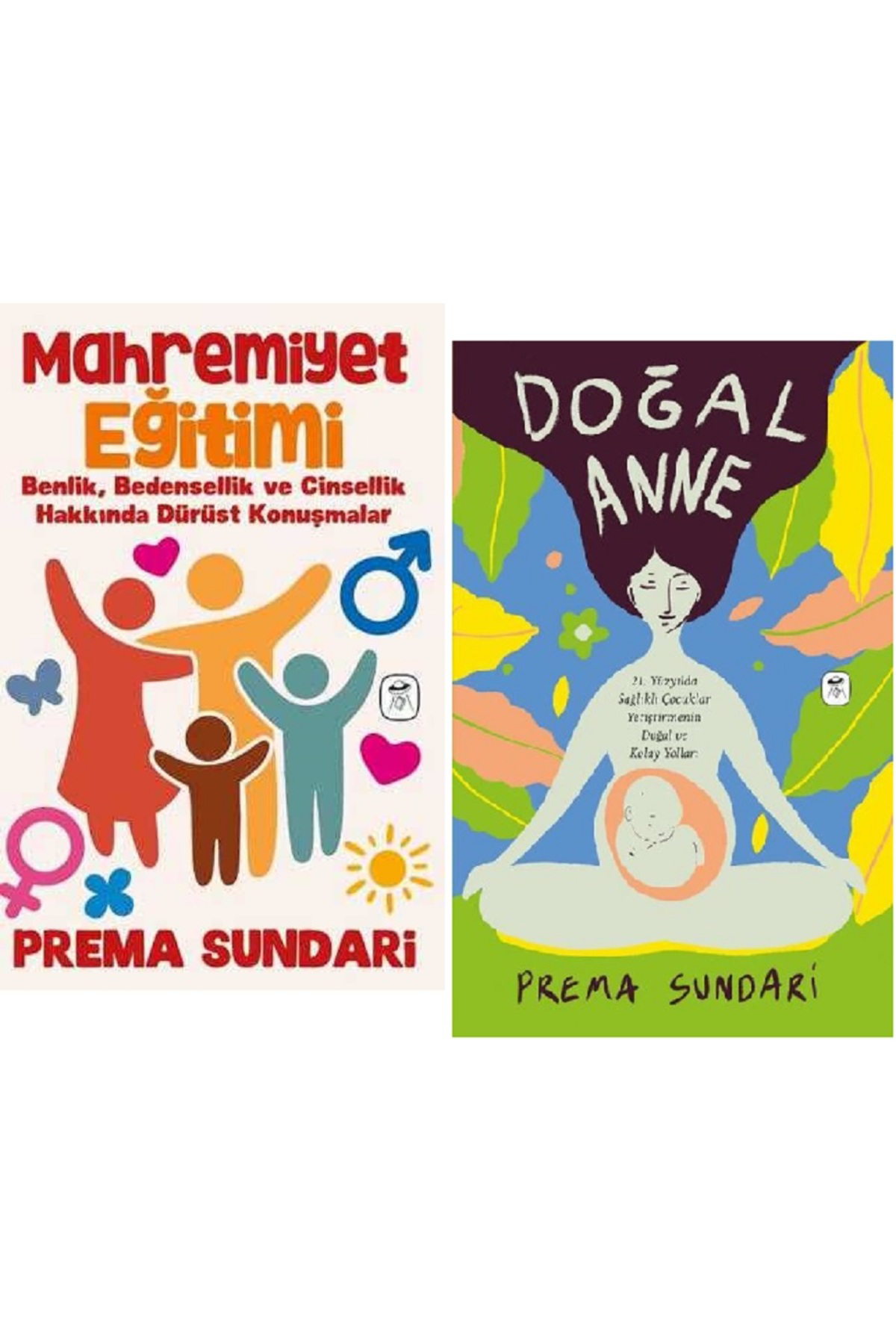 Gerekli Kitaplar Doğal Anne + Mahremiyet Eğitimi / Prema Sundari 2 Kitap Set