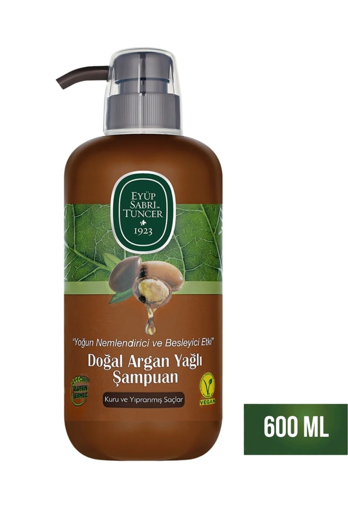 Doğal Argan Yağlı Şampuan 600 ml