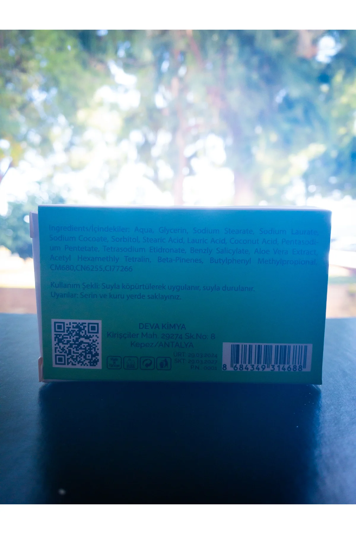 Doğal Bakım: Lorin Aloe Vera Sabun 100 gr | Cildinize Ferahlık