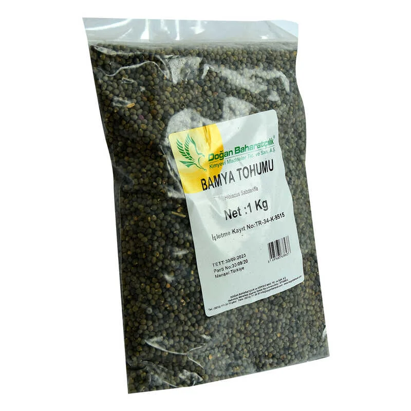 Doğal Bamya u 1000 Gr Paket