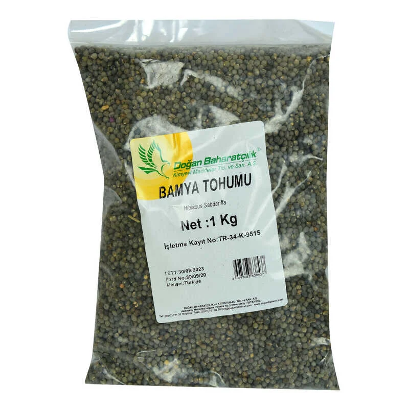 Doğal Bamya u 1000 Gr Paket