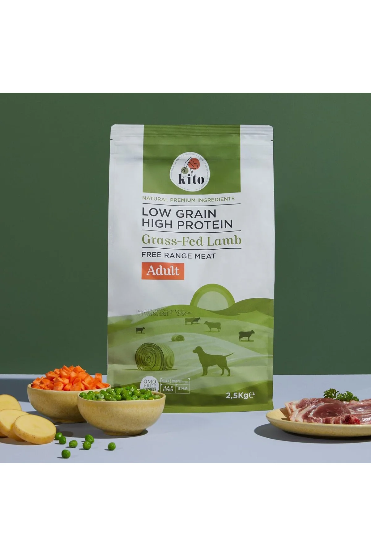 Doğal Besi Kuzu Etli Yetişkin Köpek Maması 2.5 KG