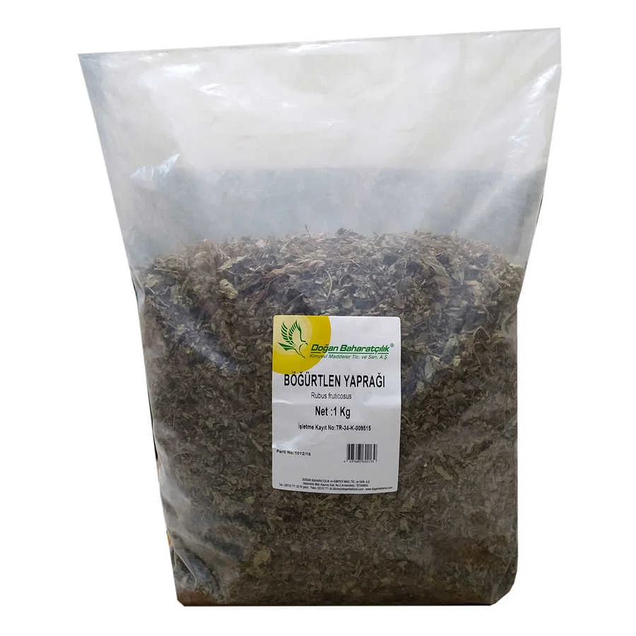 Doğal Böğürtlen Yaprağı 1000 Gr - Katkısız Saf Bitki Çayı