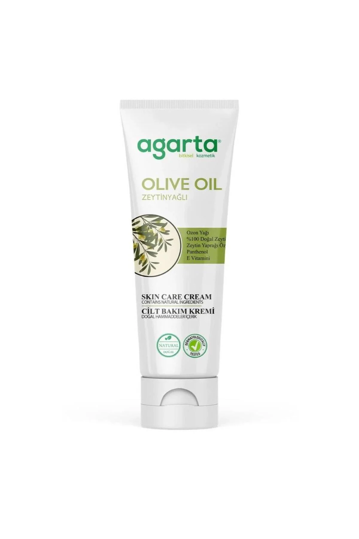 Doğal Cilt Bakım Kremi 75 ml Zeytinyağlı