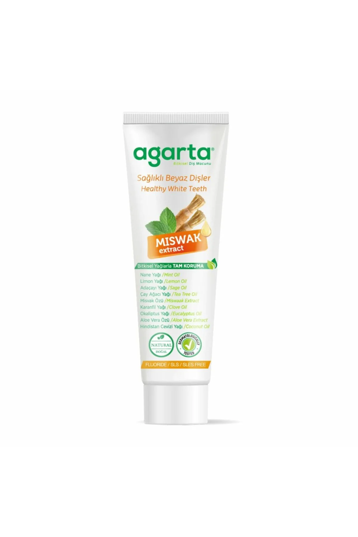 Doğal Diş Macunu 100 ml Misvak Özlü