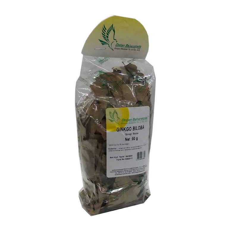 Doğal Ginkgo Biloba Yaprağı 50 Gr — Konsantrasyon ve Hafıza Desteği Fiyatı, Yorumları ve Özellikleri