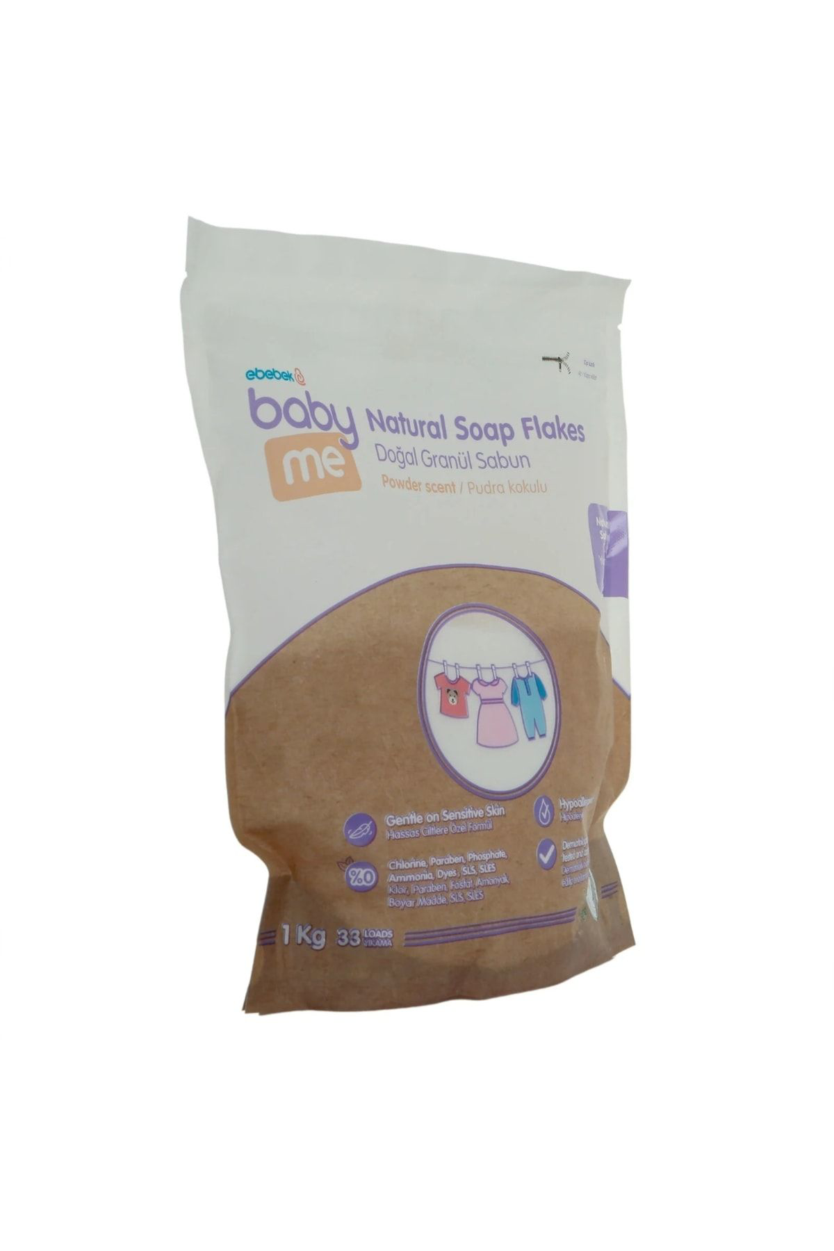 Baby&Me Doğal Granül Sabun Pudra Kokulu