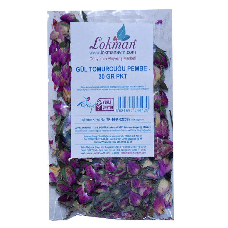 Doğal Gül Kurusu Gonca Gül Tomurcuk - 30 Gr Paket Doğal Gül Kurusu Gonca Gül Tomurcuk - 30 Gr Paket