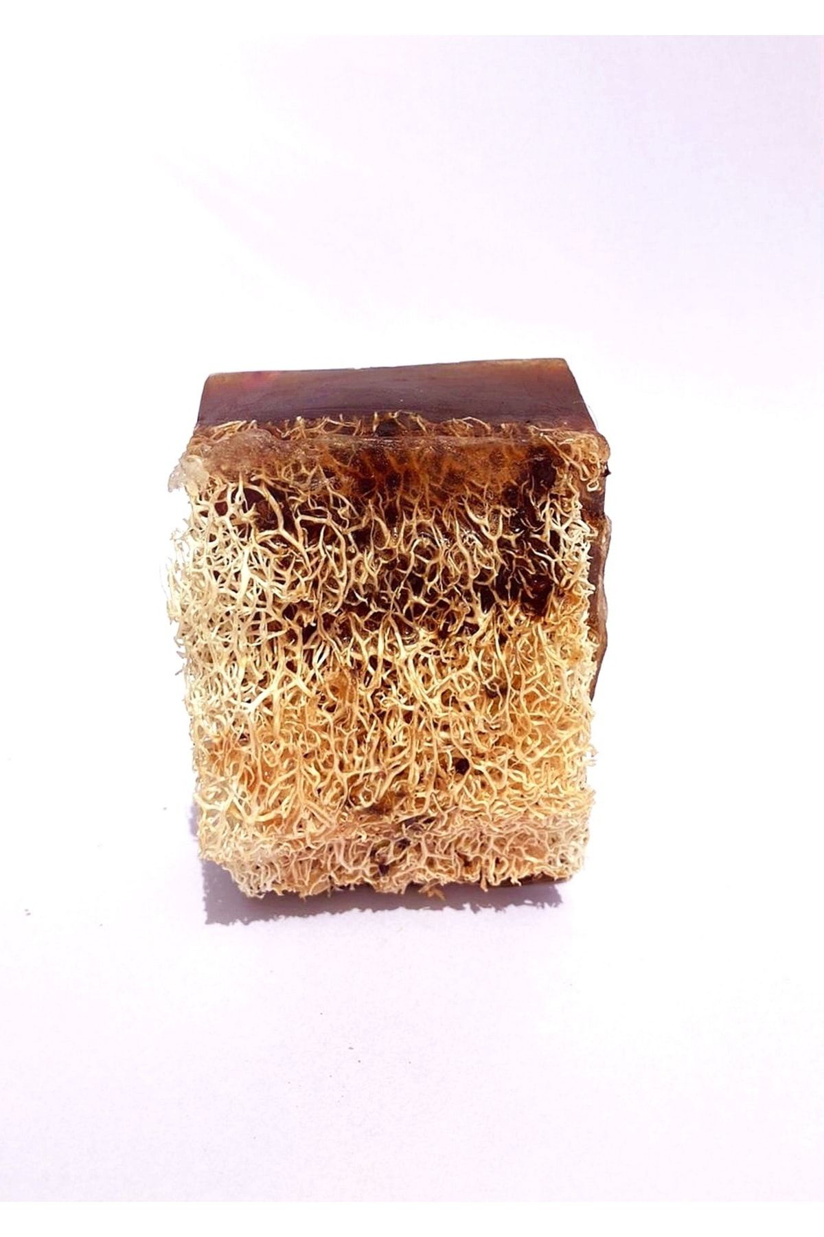 Kirli Sabun Doğal Kabak Lifli Kahveli Sabun