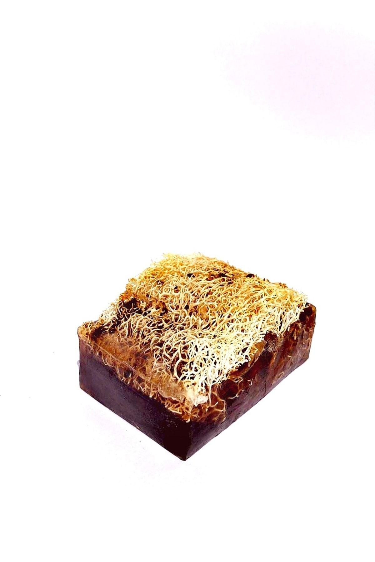 Kirli Sabun Doğal Kabak Lifli Kahveli Sabun