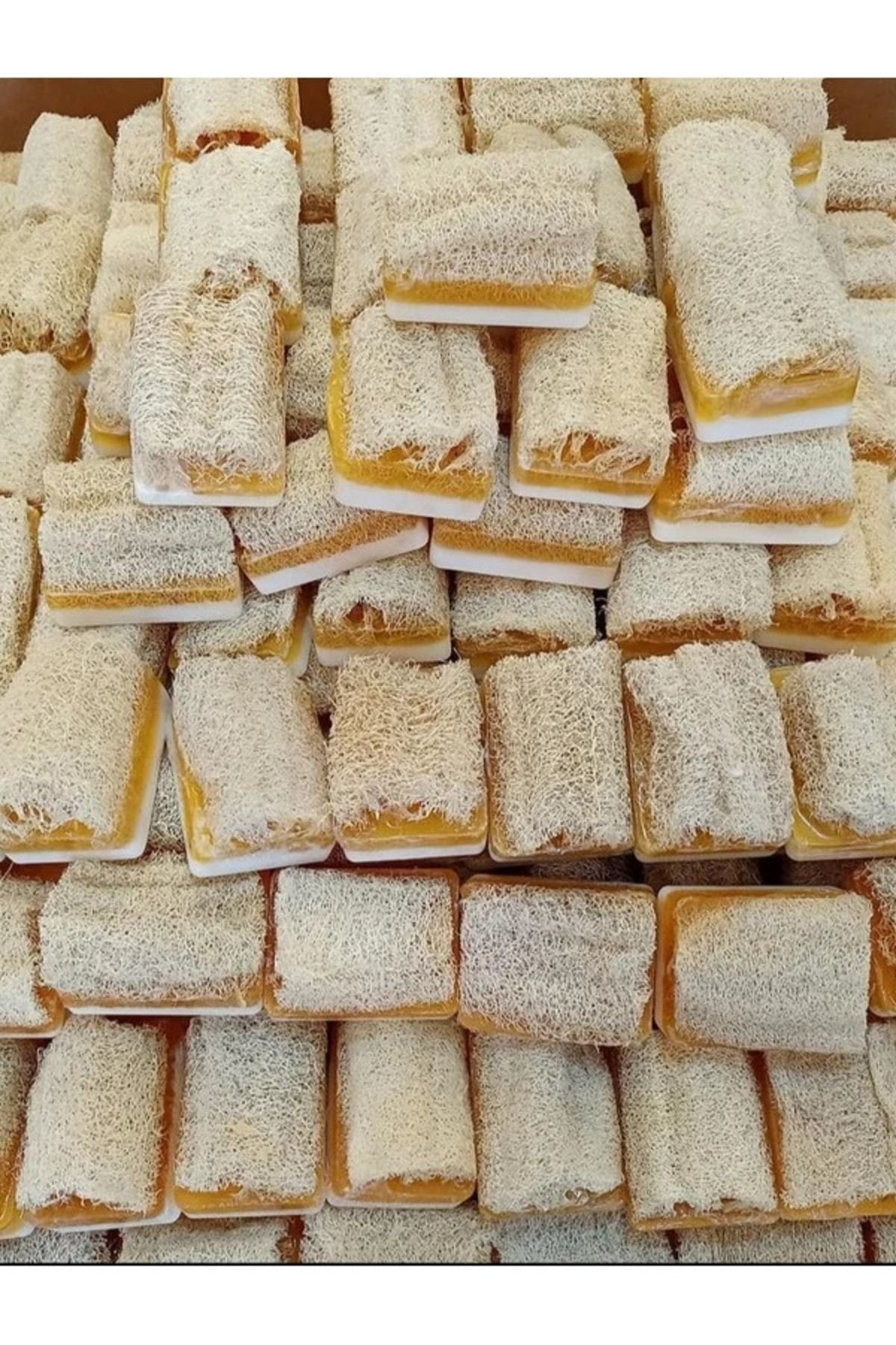 Trendmilano Doğal Kabak Lifli Eşek Sütü Yüz Sabunu, Cilt Tazeleyici Sabun, Do