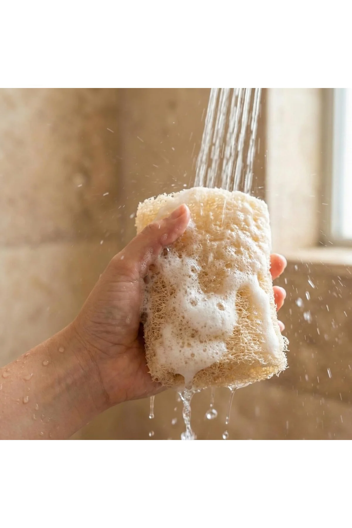 Doğal kabak lifi15 cm Doğal Lifler Bulaşık Süngeri Anti-Baktariye
