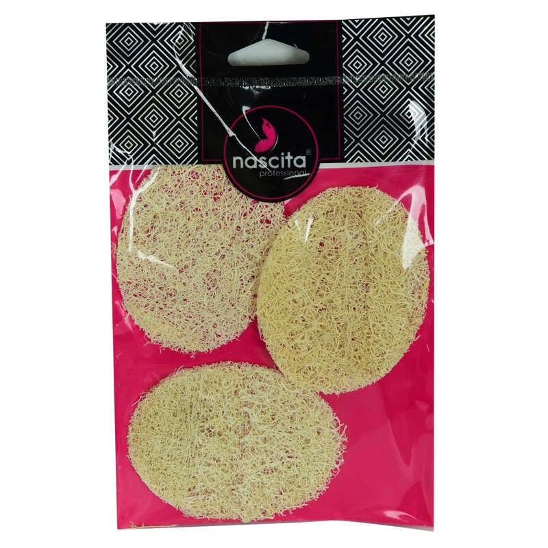 Doğal Kabak Lifli Peeling Oval Yüz Pedi Kese 3 Adet - Cilt Bakımı ve Peeling İçin Doğal Kabak Lifli Peeling Oval Yüz Pedi Kese 3 Adet - Cilt Bakımı ve Peeling İçin