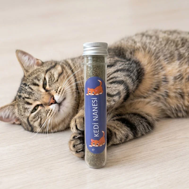 Doğal Kedi Nanesi 45 ml Tüp - Organik ve Taze Kedi Oyuncakları