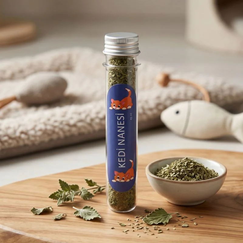 Doğal Kedi Nanesi 45 ml Tüp - Organik ve Taze Kedi Oyuncakları