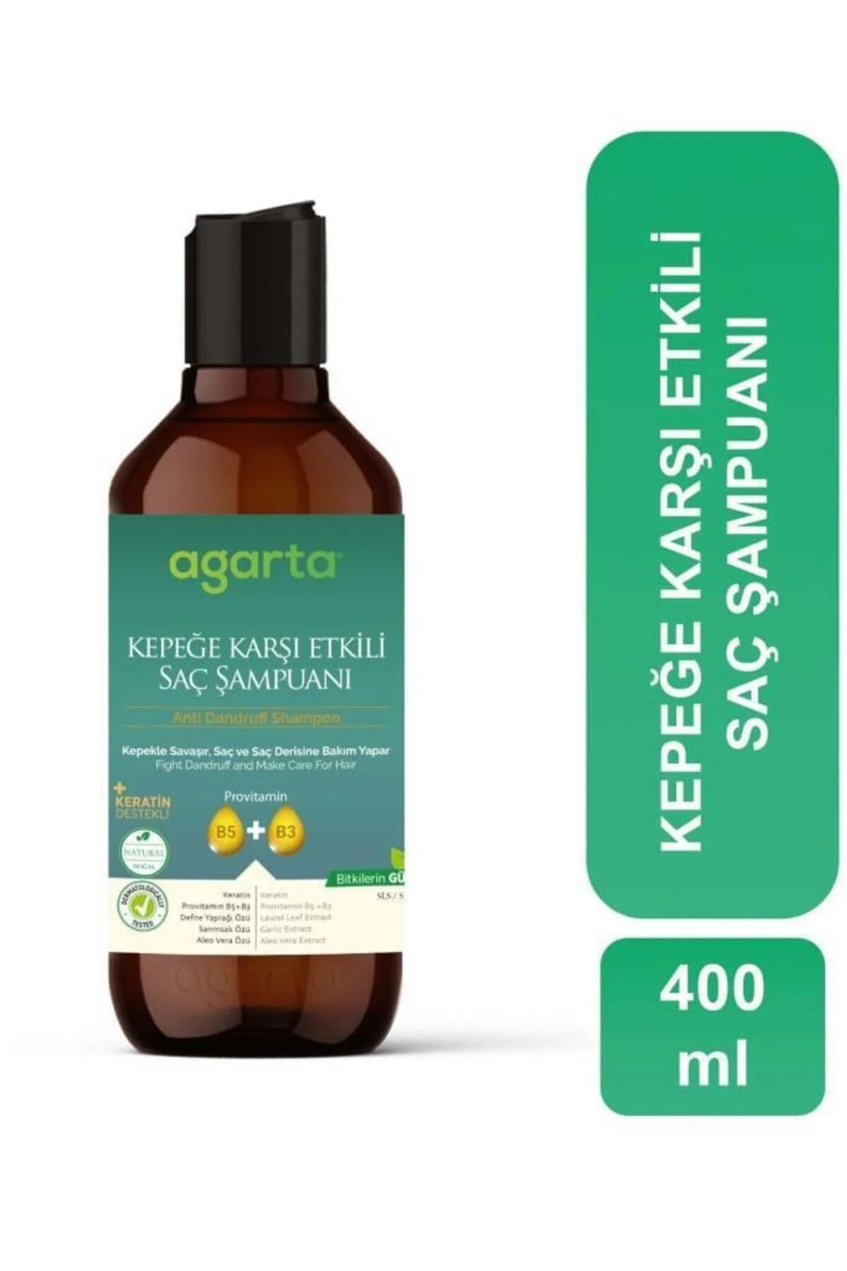 Doğal Kepeğe Karşı Şampuan 400 ml