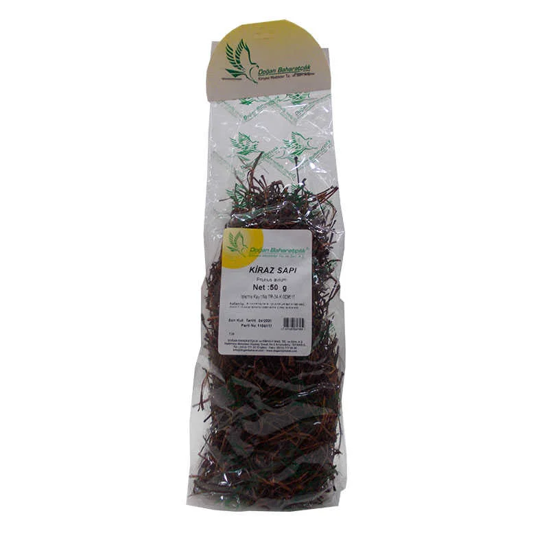 Doğal Kiraz Sapı Kiraz Çöpü 50 Gr Paket