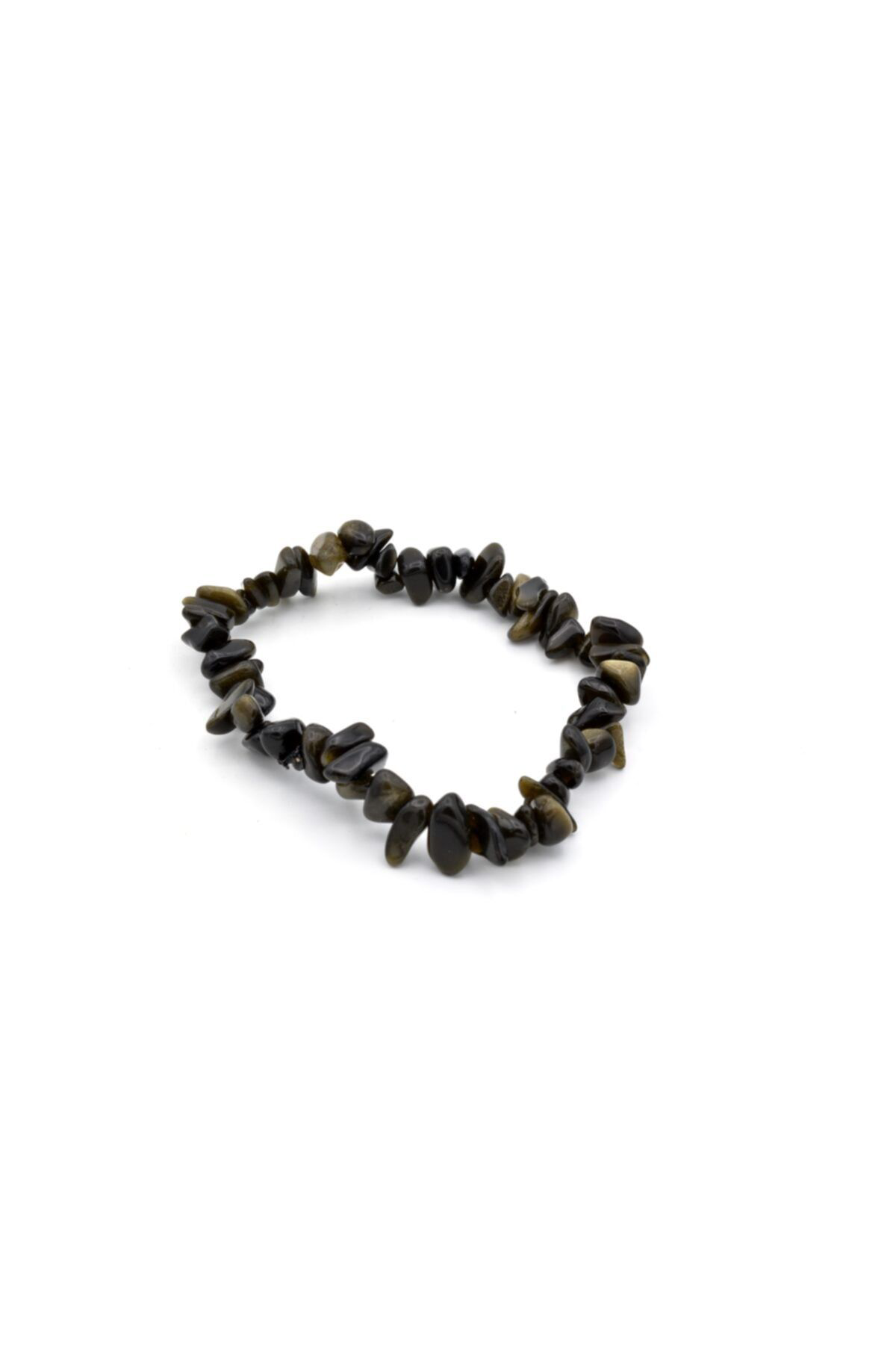 Doğal Kırık Taş Rainbow Obsidyen Taşı Bileklik 1.kalite