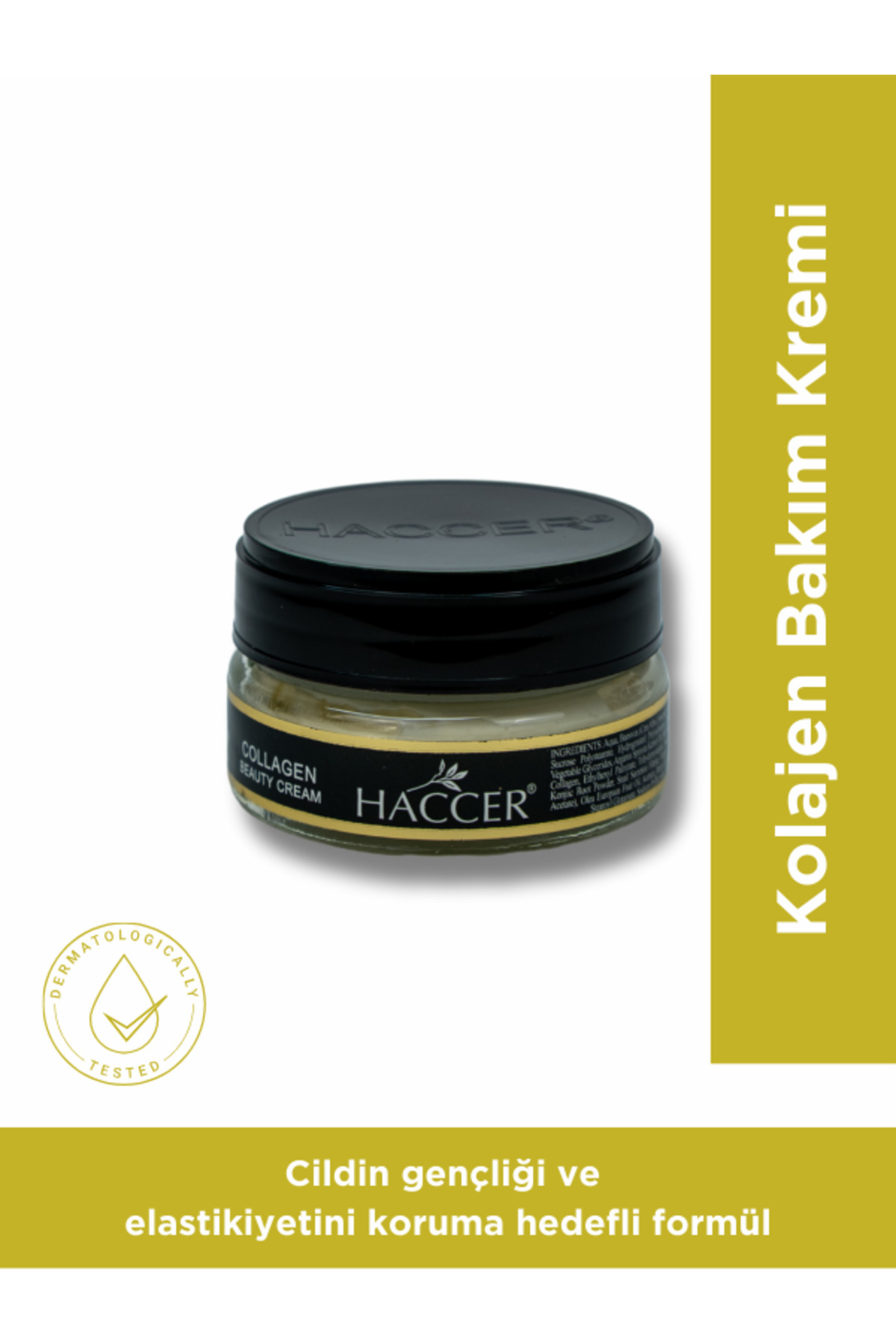 Haccer Doğal Kolajen Krem 50 Ml
