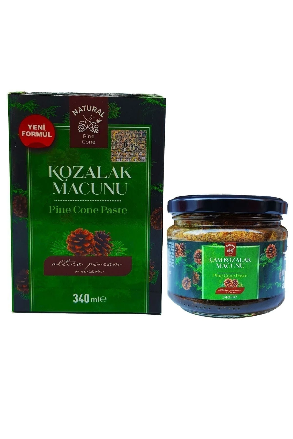 Doğal Kozalak Macunu 340 ml (Doğal Bal Karışımlı Kozalak Macunu) Doğal Kozalak Macunu 340 ml (Doğal Bal Karışımlı Kozalak Macunu) - Görsel 3