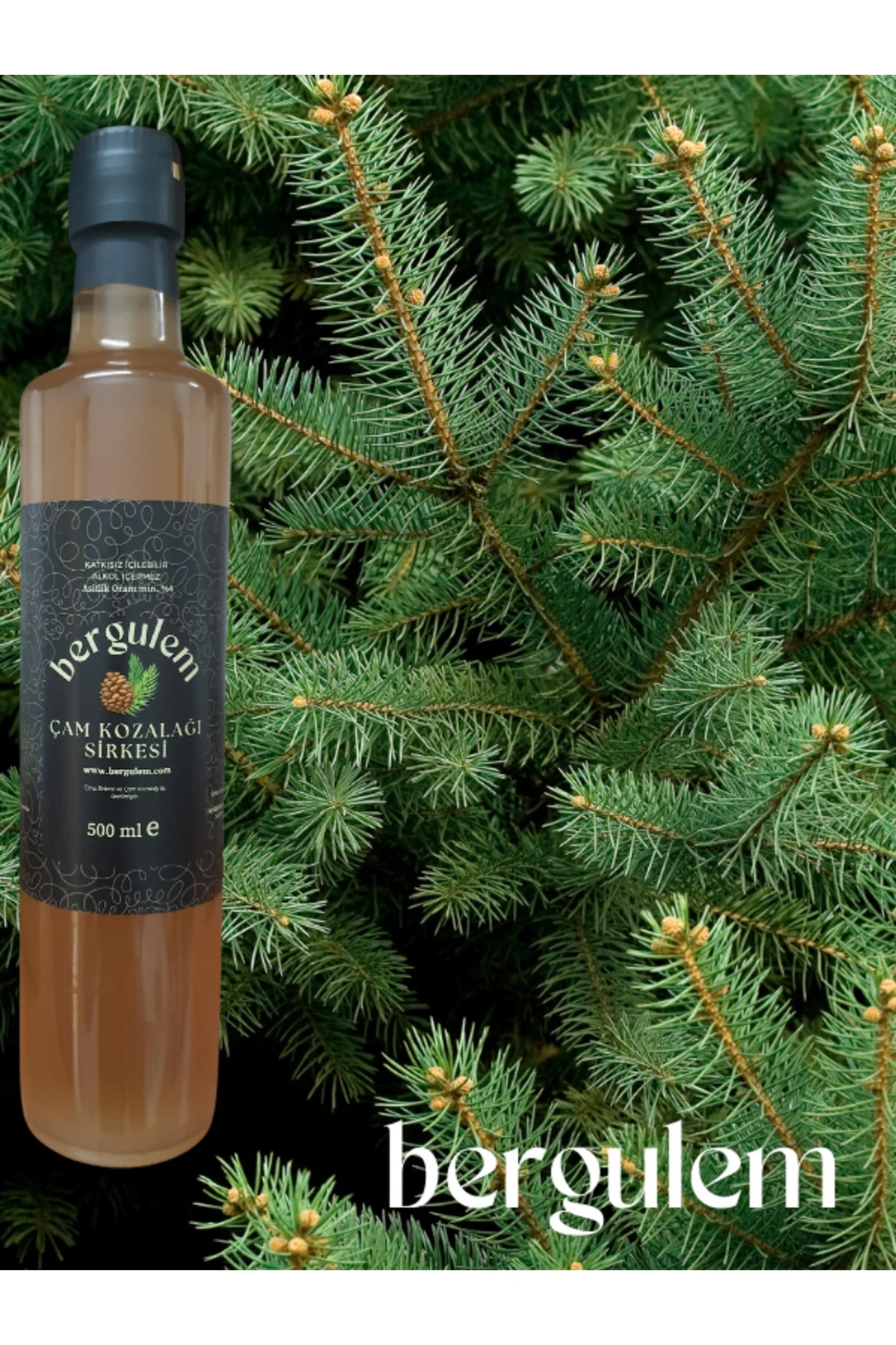 Doğal Kozalak Sirkesi 500 ml