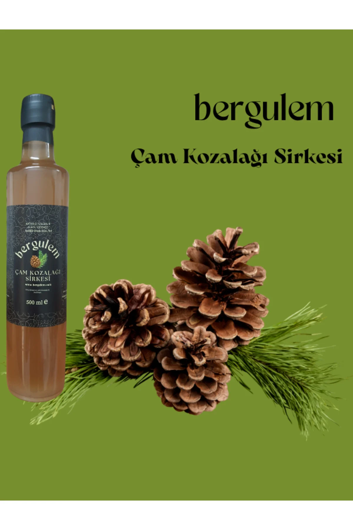 Doğal Kozalak Sirkesi 500 ml