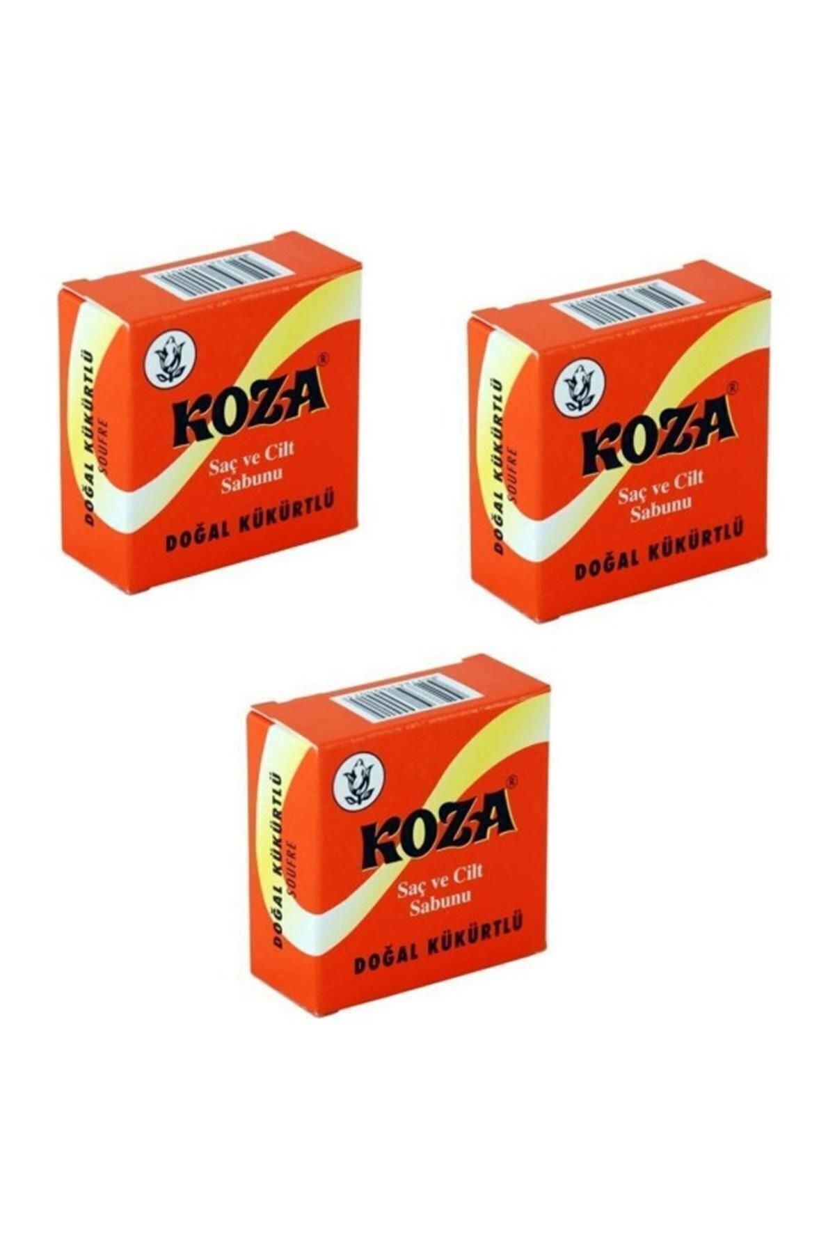 Doğal Kükürtlü Sabun Saç Ve Cilt Sabunu 100gr X 3 Adet