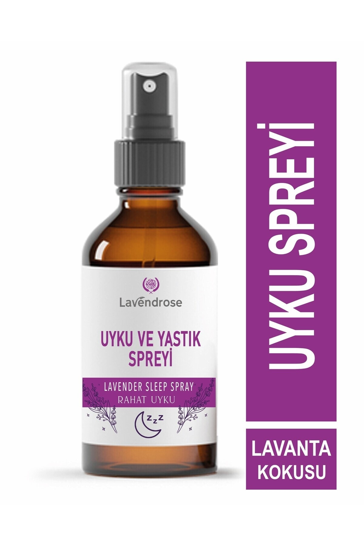 Lavendrose Doğal Lavanta Özlü Uyku Ve Yastık Spreyi Lavender Sleep And Pıllo