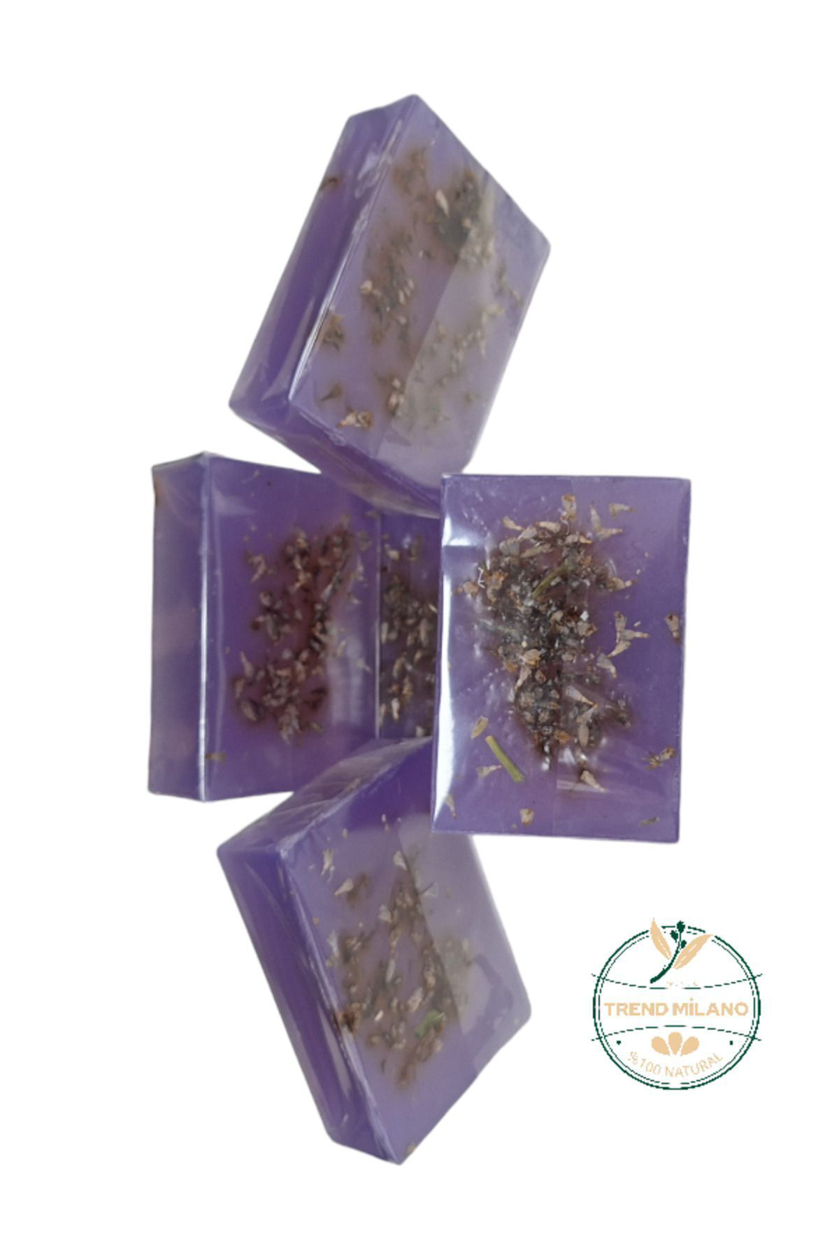 Doğal Lavanta Sabunu Yüz El Saç Vücut Natural Sabun 120 Gr