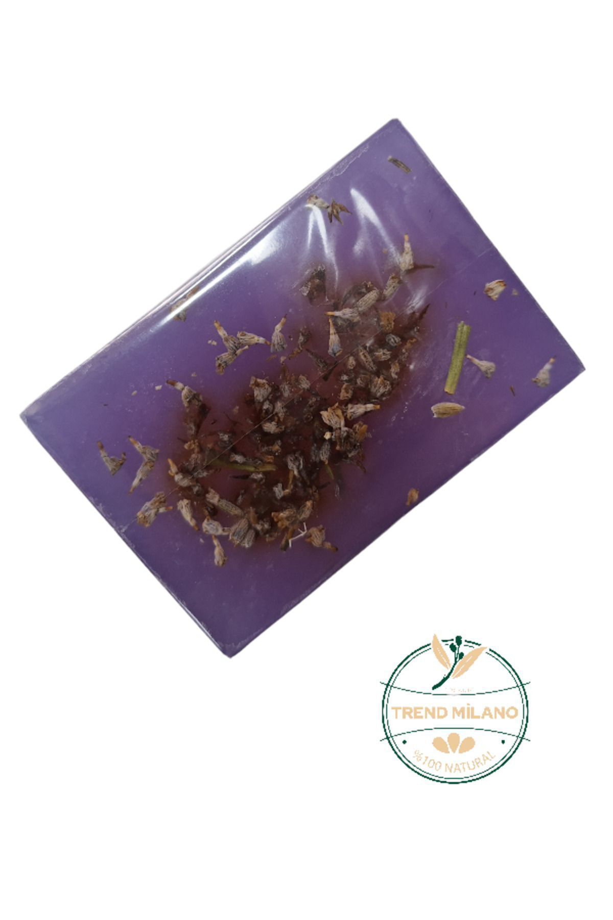 Doğal Lavanta Sabunu Yüz El Saç Vücut Natural Sabun 120 Gr