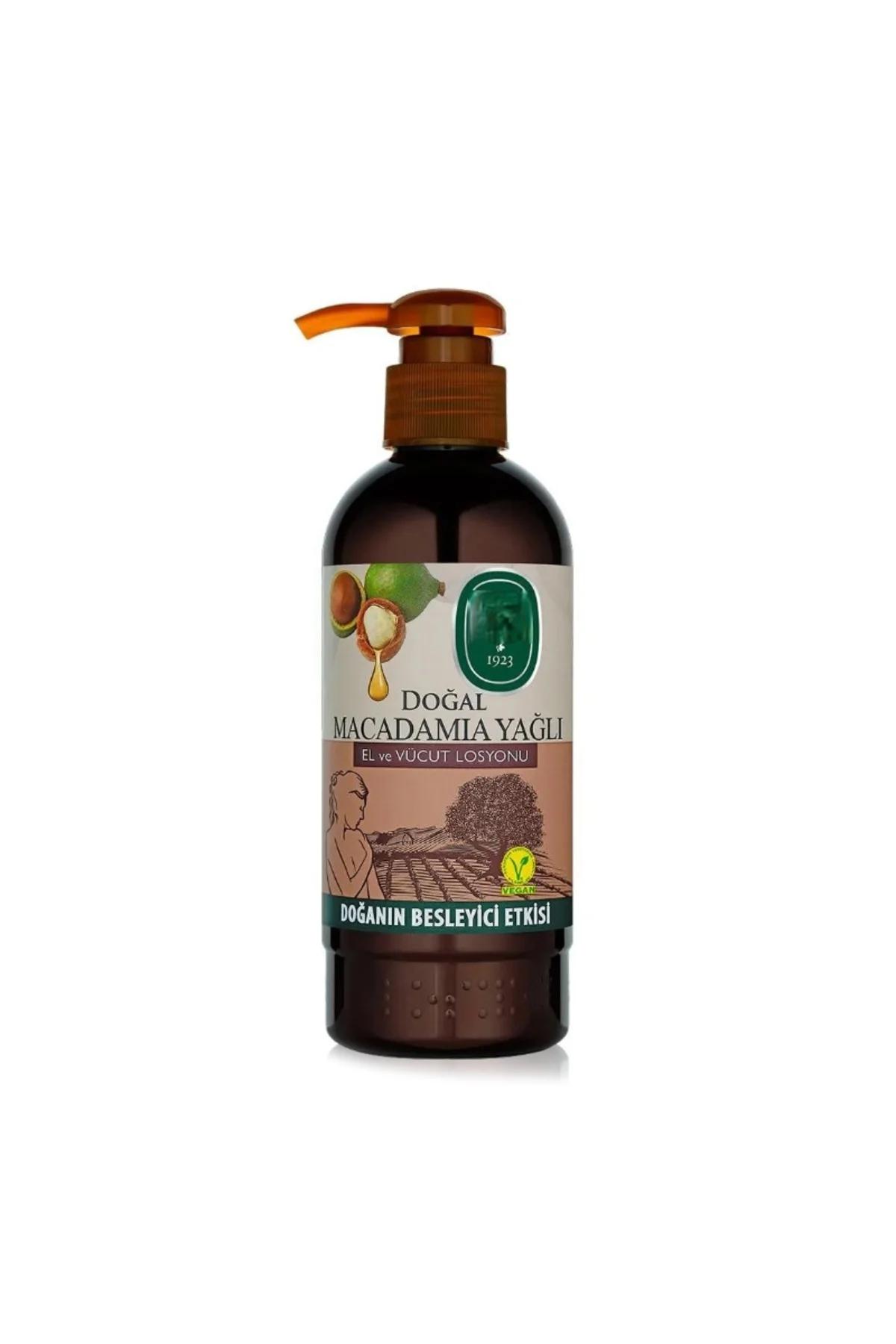 Doğal Macadamia Yağlı El ve Vücut Losyonu 250 ml
