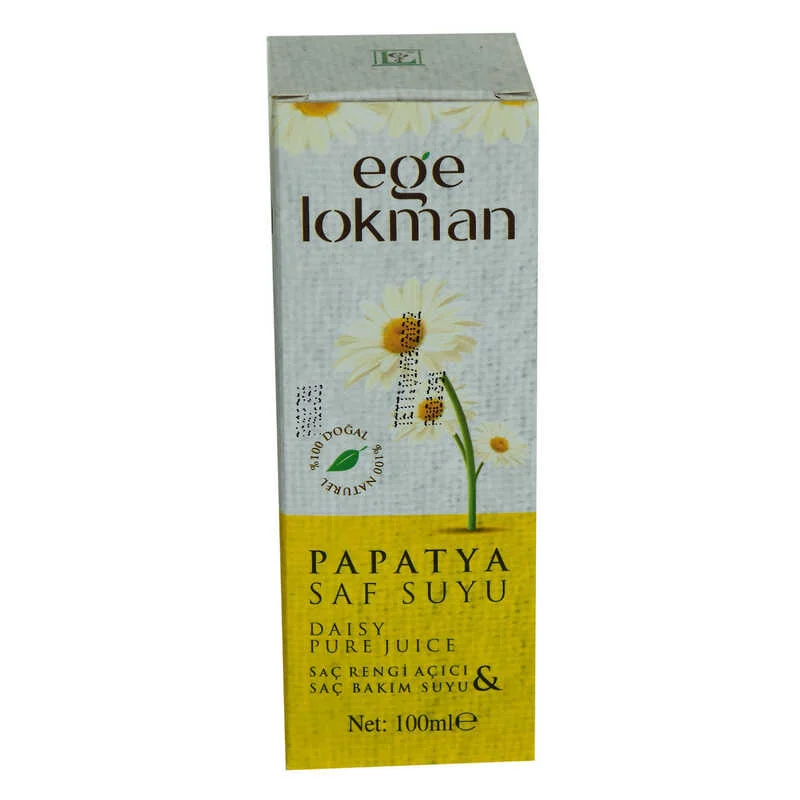Doğal Papatya Saç Açıcı Spreyi - 100 ML Cam Şişe | Saç Rengi Açıcı Bakım