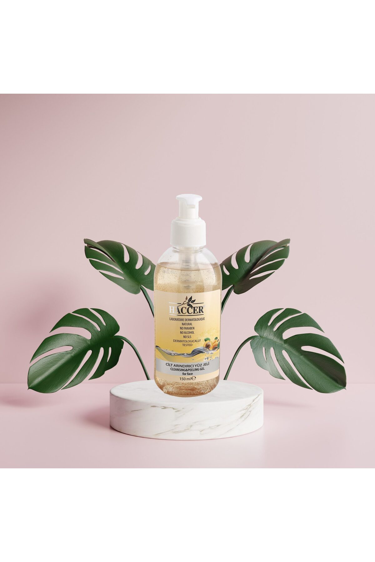Doğal Peeling Yüz Temizleyici 150 ml Alkolsüz