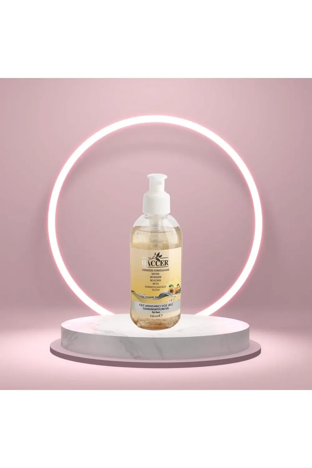 Doğal Peeling Yüz Temizleyici 150 ml Alkolsüz