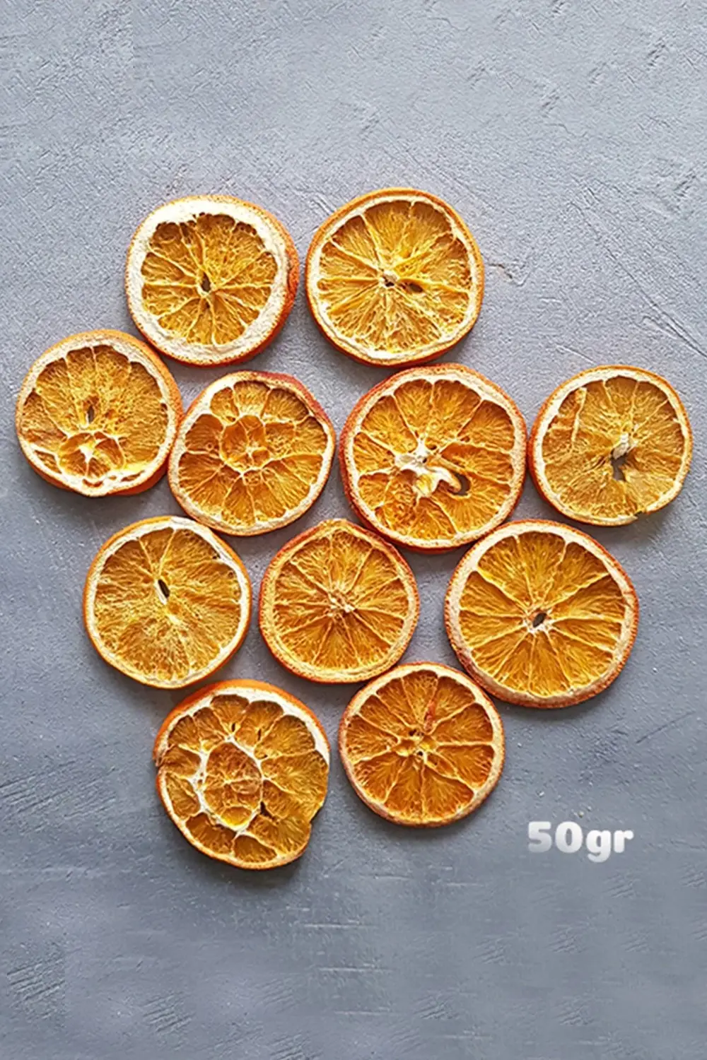 Mimoza Bitki Market Doğal Portakal Kurusu Cipsi 50 Gr