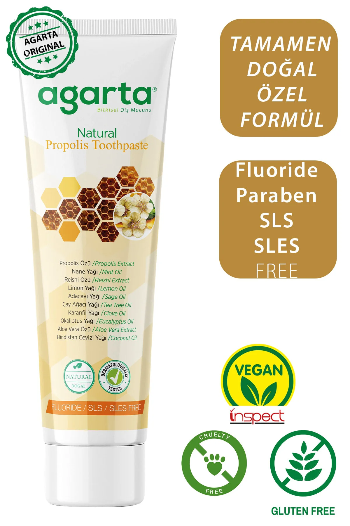 Doğal Propolisli Diş Macunu 100 ml Fiyatı, Yorumları ve Özellikleri