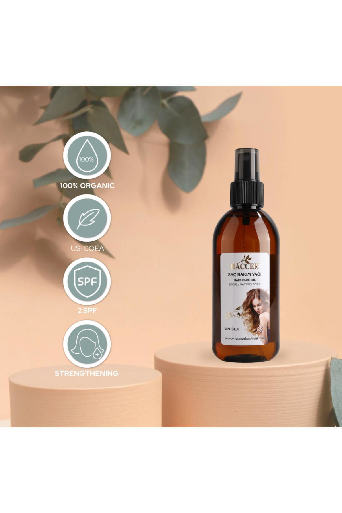 Doğal Saç Bakım Badem Yağı 150 ml