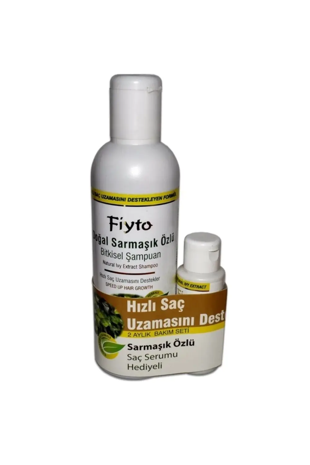 Doğal Sarmaşık Özlü Bitkisel Şampuan+sarmaşık Özlü Saç Serumu Hed